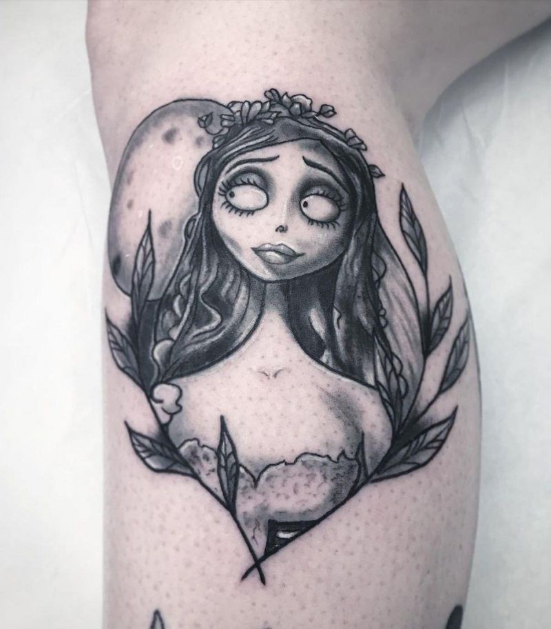 30 Unique Corpse Bride Tattoos You Will Love