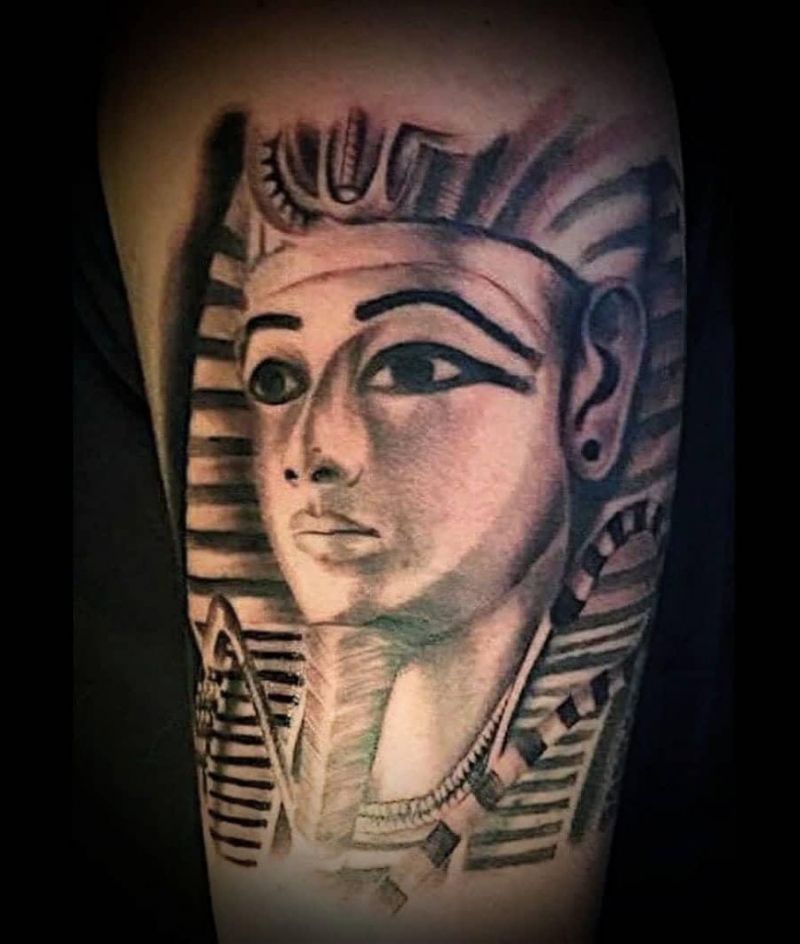 30 Unique King Tut Tattoos You Must Try