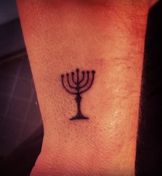 16 Unique Menorah Tattoos You Can Copy