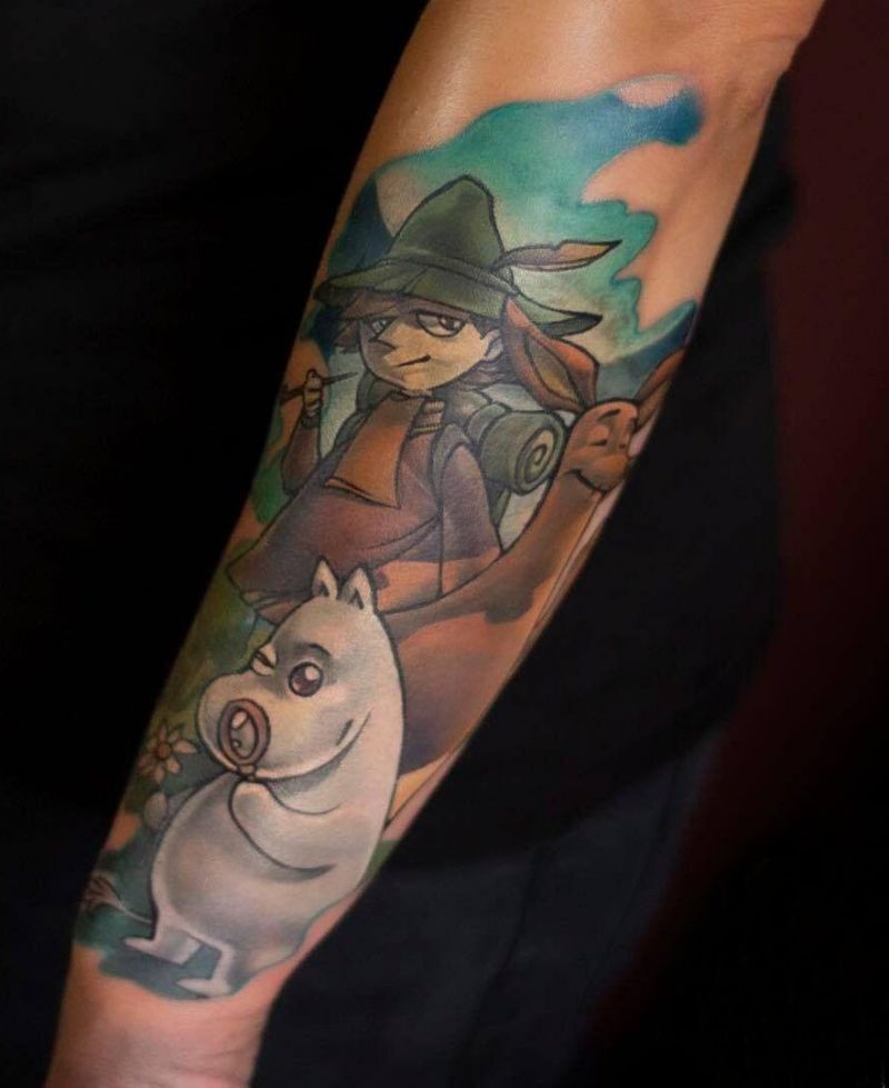 30 Cute Moomin Tattoos You Must Love