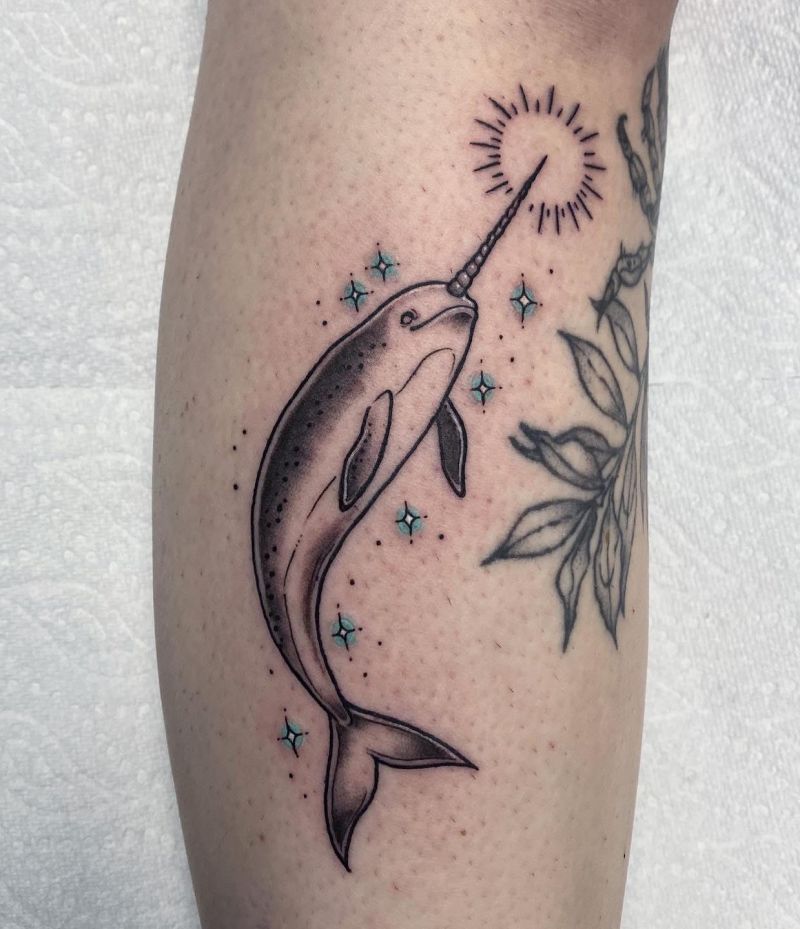 30 Unique Narwhal Tattoos You Must Love