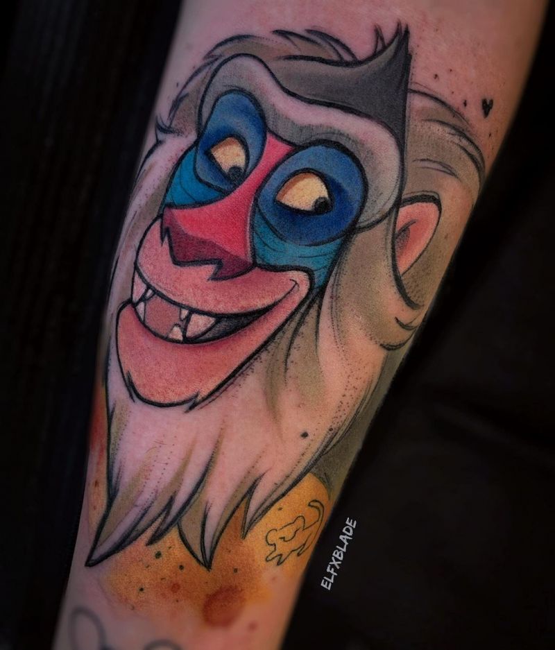 30 Unique Rafiki Tattoos You Must Try