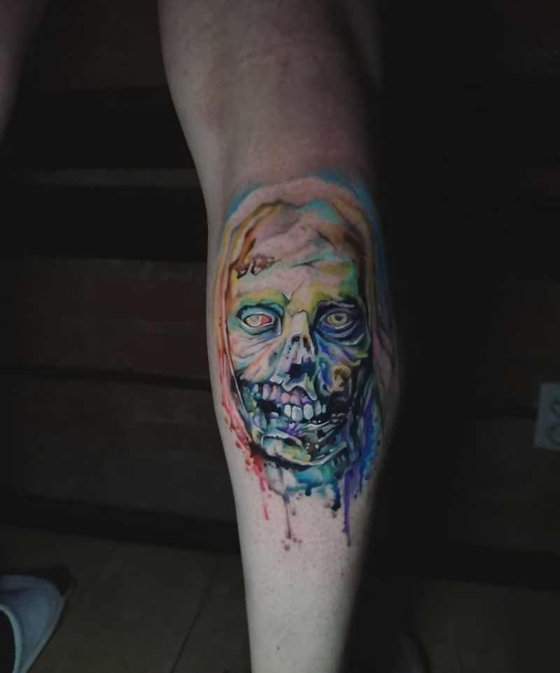 30 Unique Zombie Tattoos You Can Copy