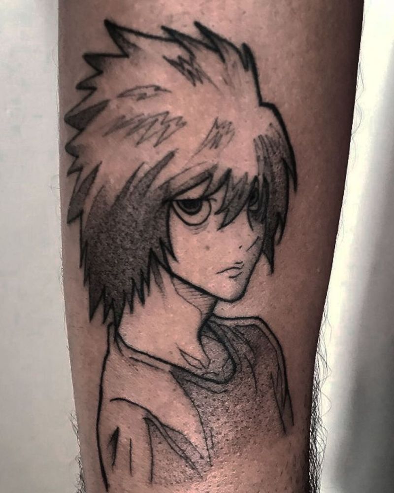 30 Unique Deathnote Tattoos You Must Love