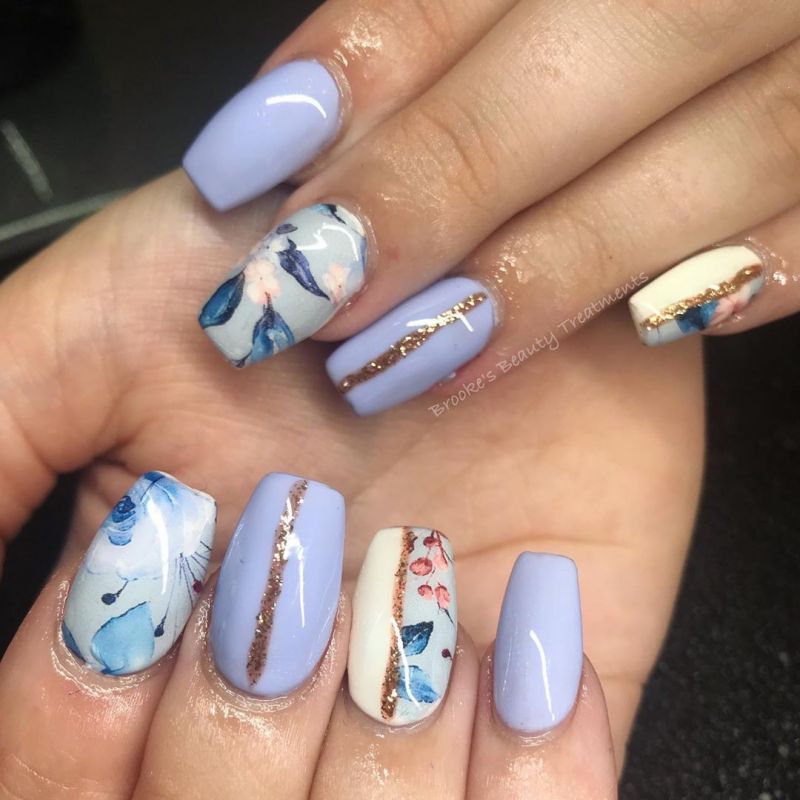 30 Pretty Floral Nail Art Designs You Must Try