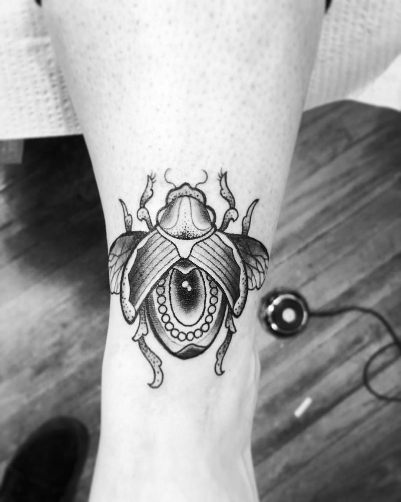 30 Unique June Bug Tattoos for Your Inspiration