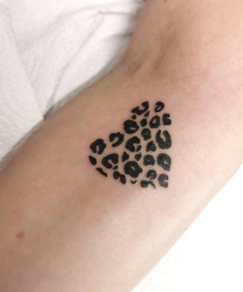 30 Pretty Leopard Print Tattoos You Can Copy