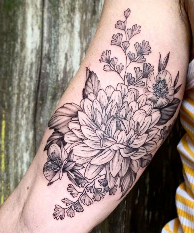 30 Pretty Maidenhair Fern Tattoos You Must Love