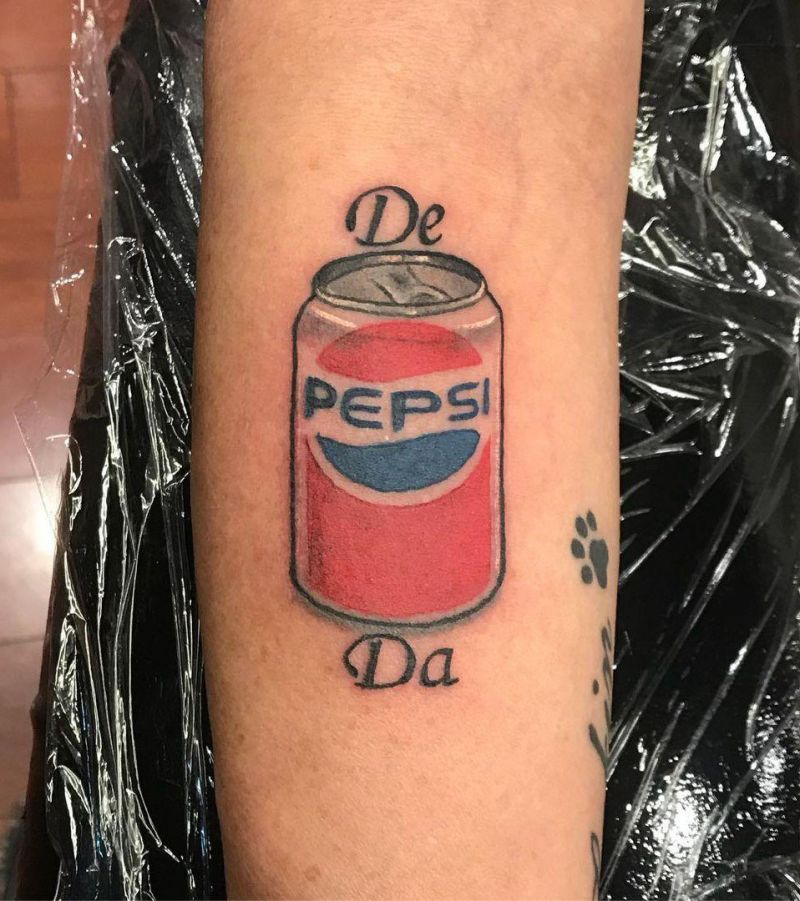 30 Pretty Pepsi Tattoos You Must Try