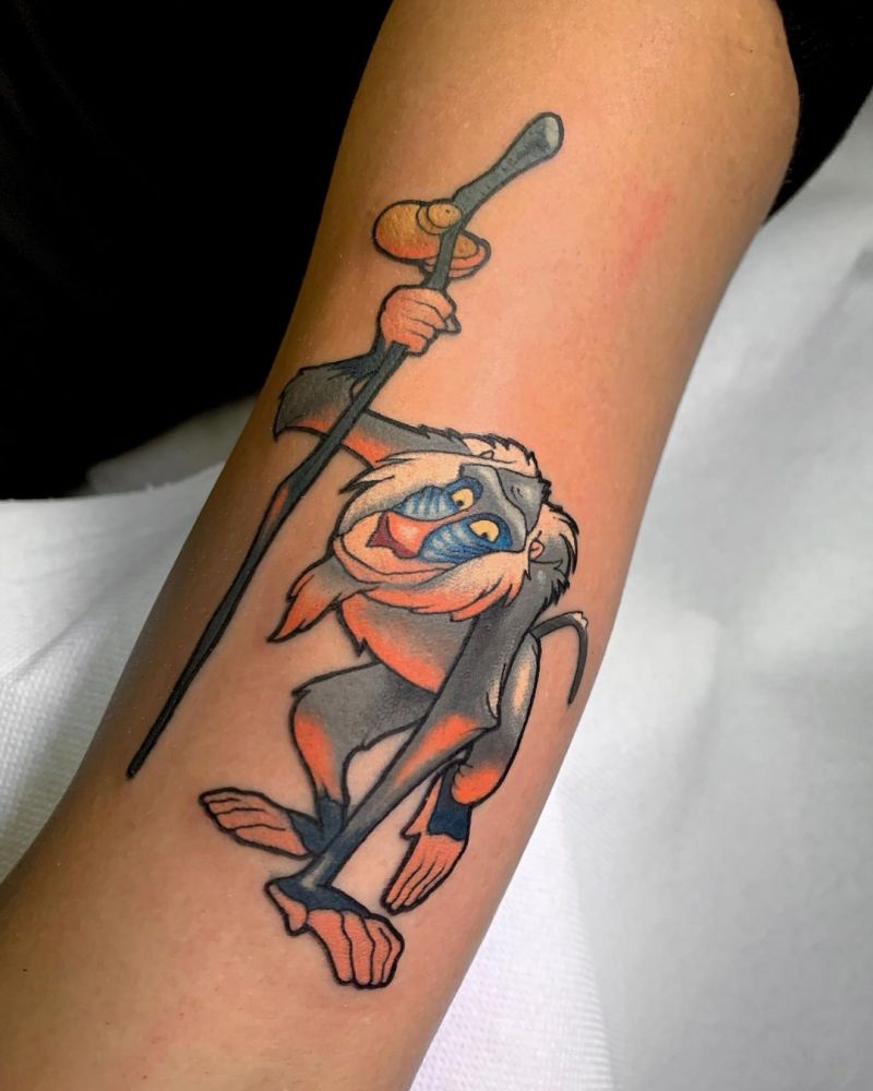 30 Unique Rafiki Tattoos You Must Try