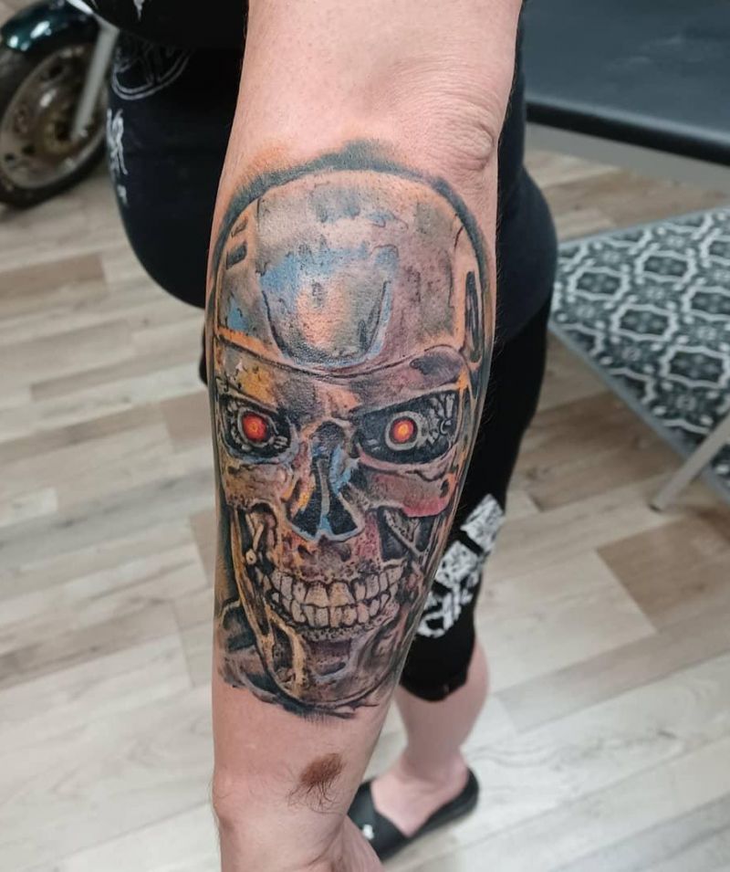 30 Unique Terminator Tattoos for Your Inspiration
