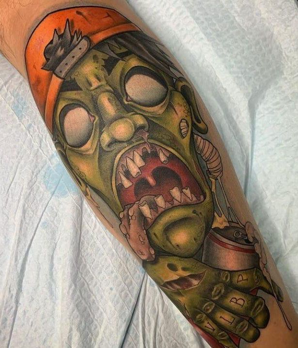 30 Unique Zombie Tattoos You Can Copy