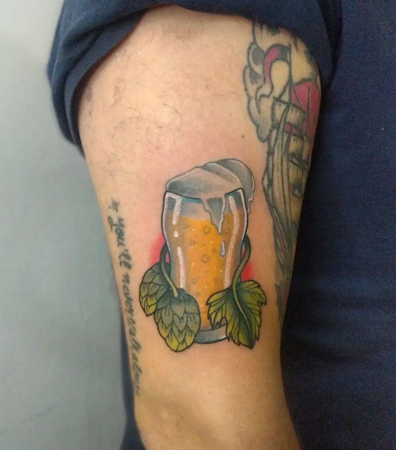 30 Unique Beer Tattoos You Can Copy