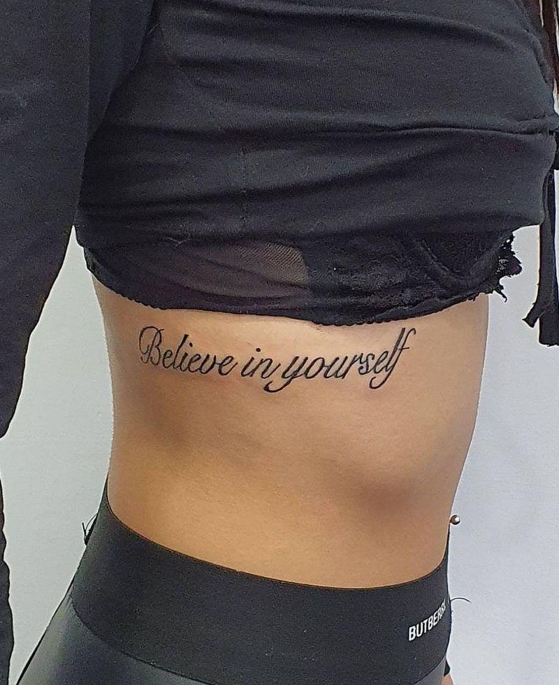 30 Great Believe in Yourself Tattoos You Want to Try