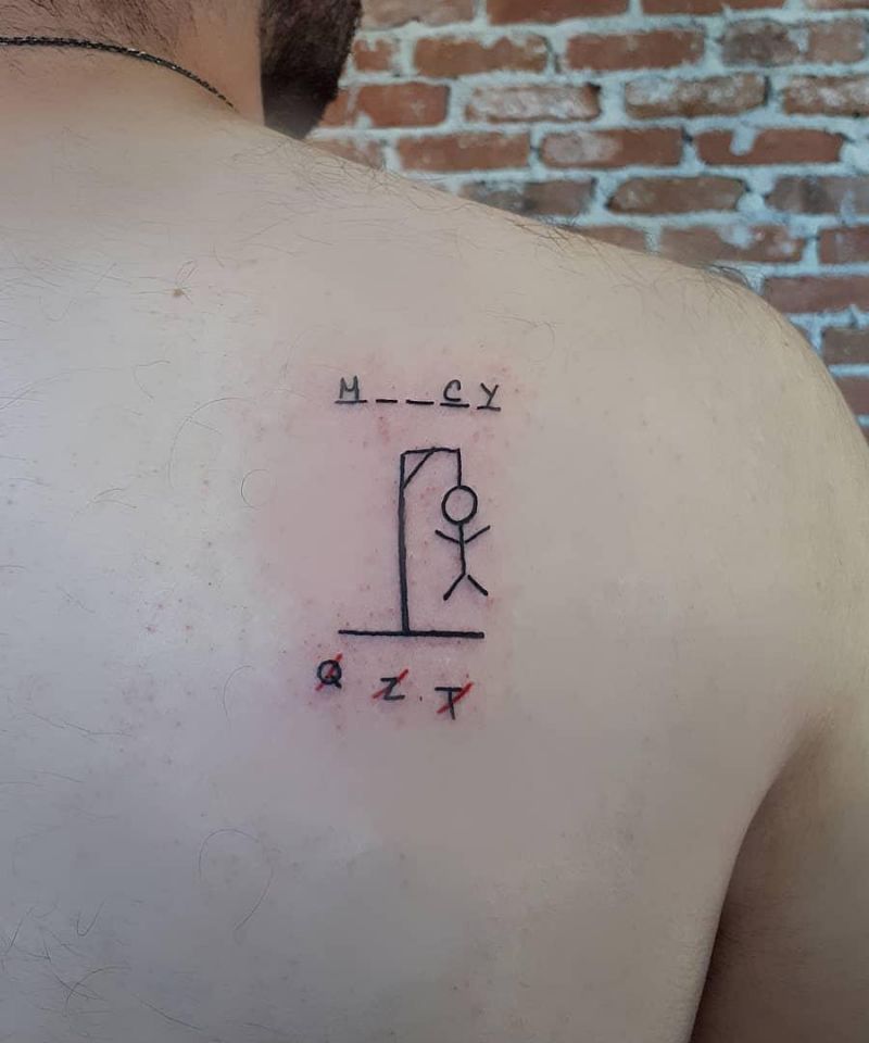 27 Unique Hangman Tattoos You Must Love