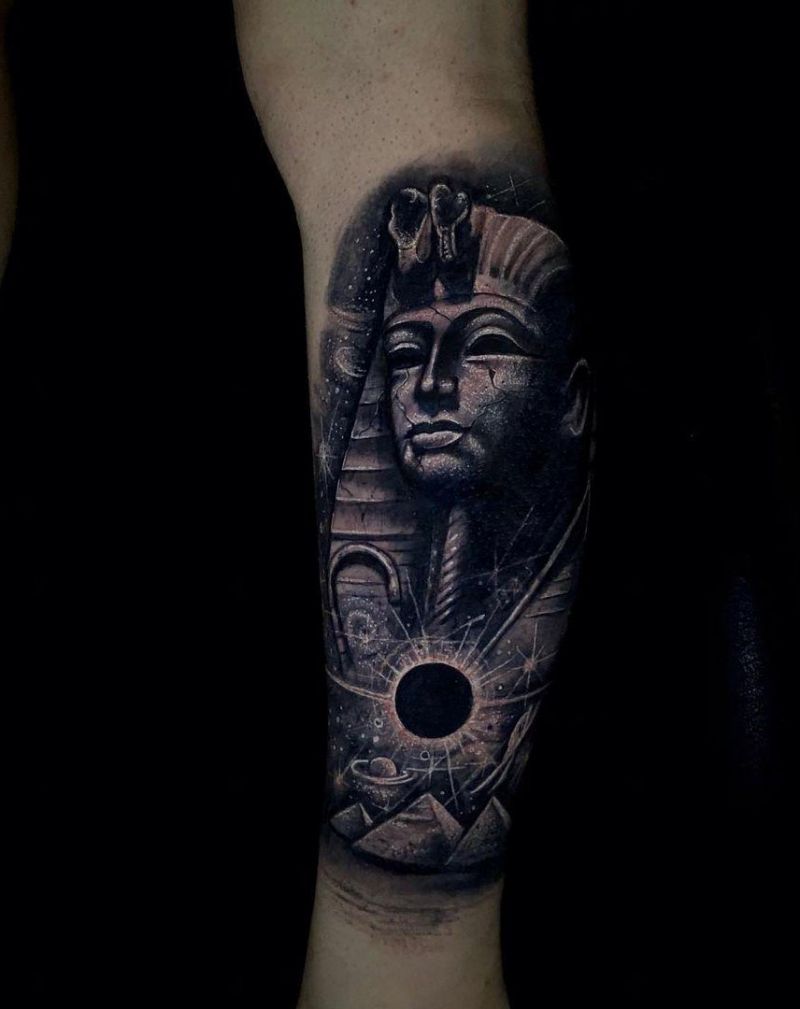 30 Unique King Tut Tattoos You Must Try