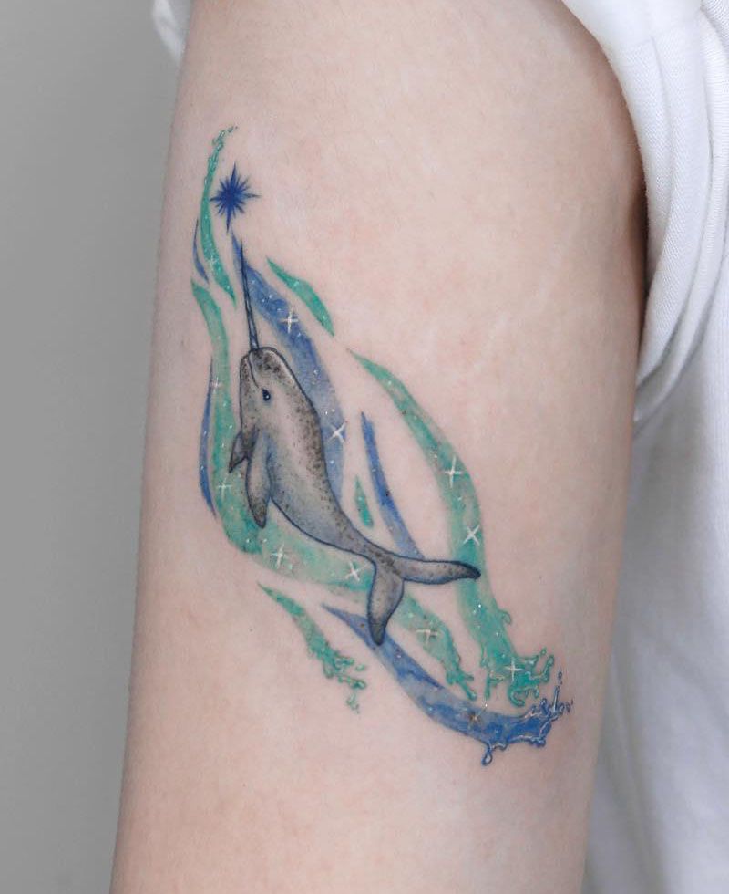 30 Unique Narwhal Tattoos You Must Love