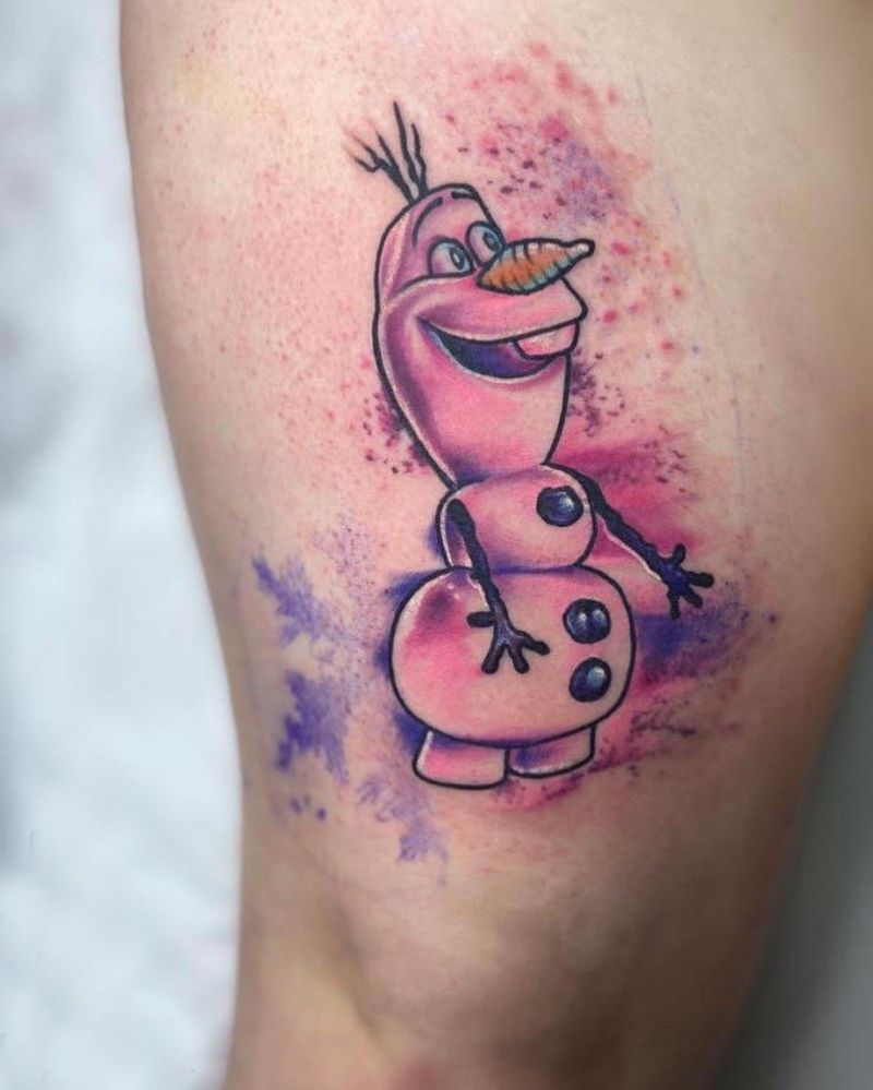 30 Great Olaf Tattoos to Inspire You