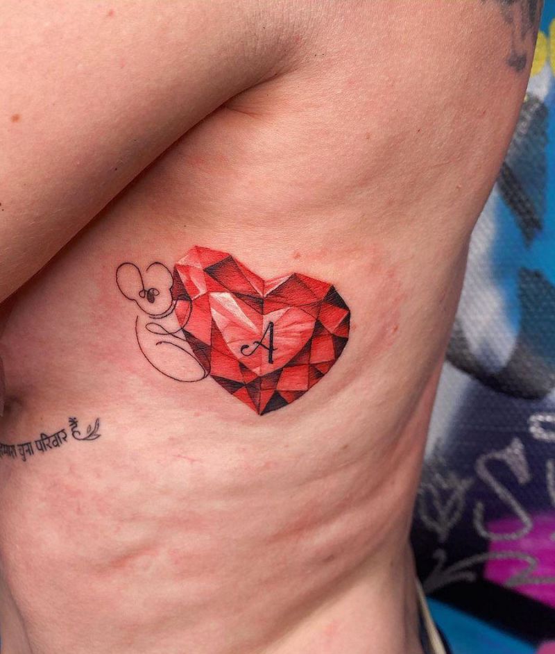 30 Pretty Ruby Tattoos You Must Try