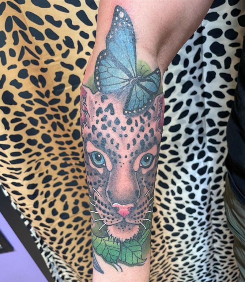 30 Gorgeous Snow Leopard Tattoos You Can Copy