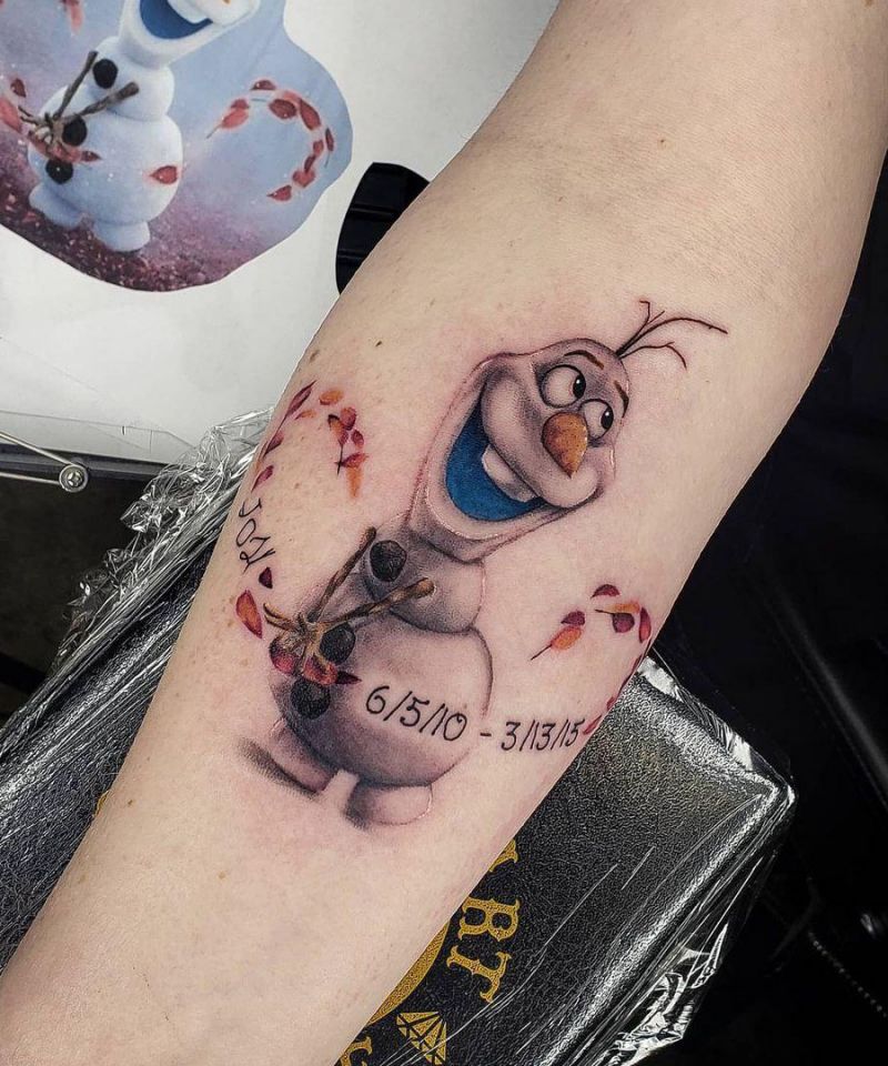 30 Great Olaf Tattoos to Inspire You