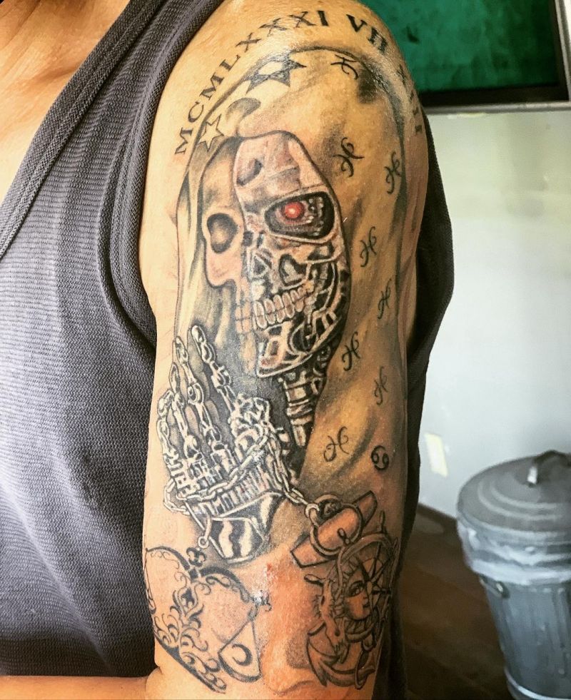 30 Unique Terminator Tattoos for Your Inspiration