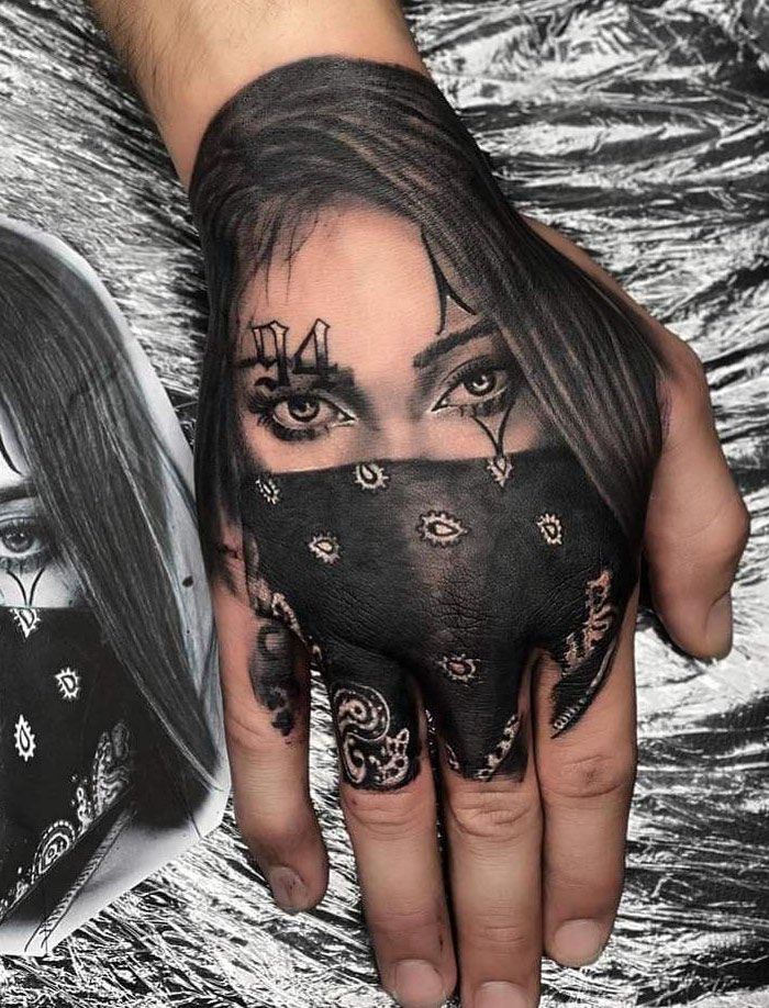 30 Unique Bandana Tattoos You Must Love