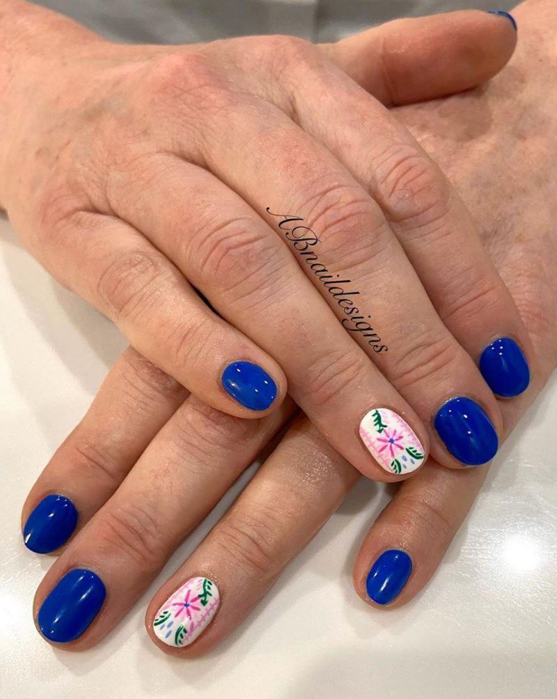 30 Pretty Floral Nail Art Designs You Must Try