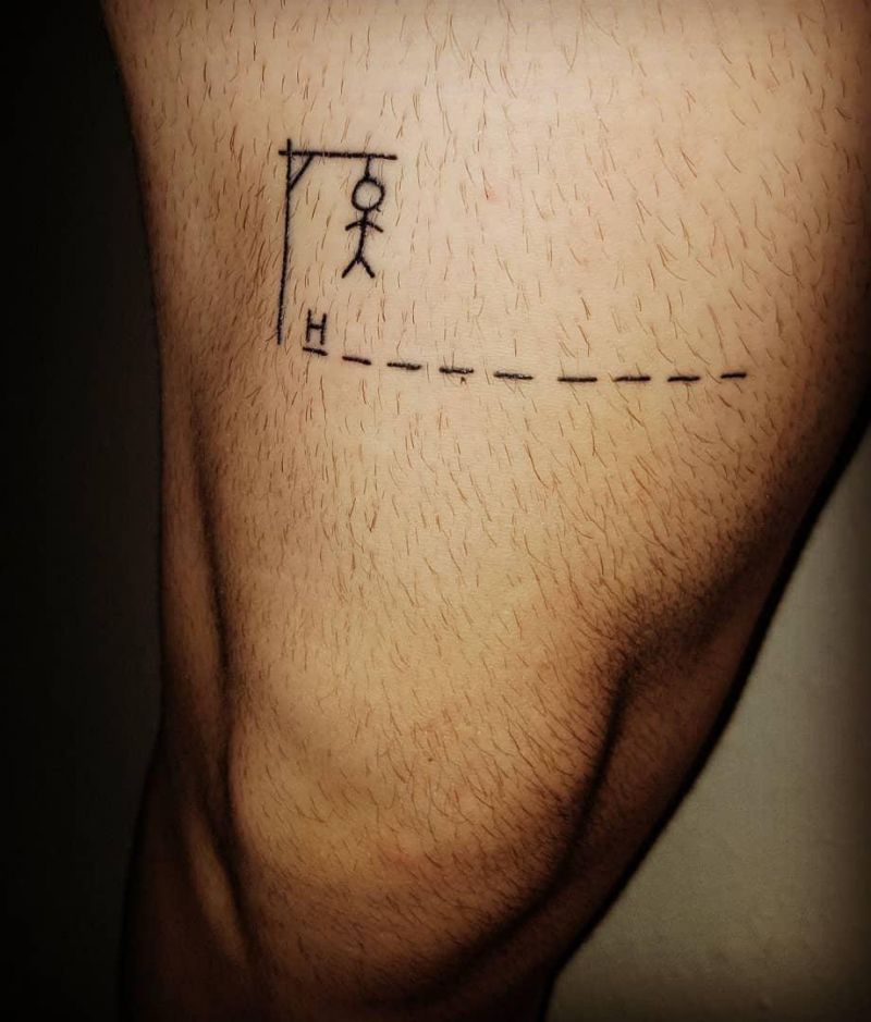 27 Unique Hangman Tattoos You Must Love