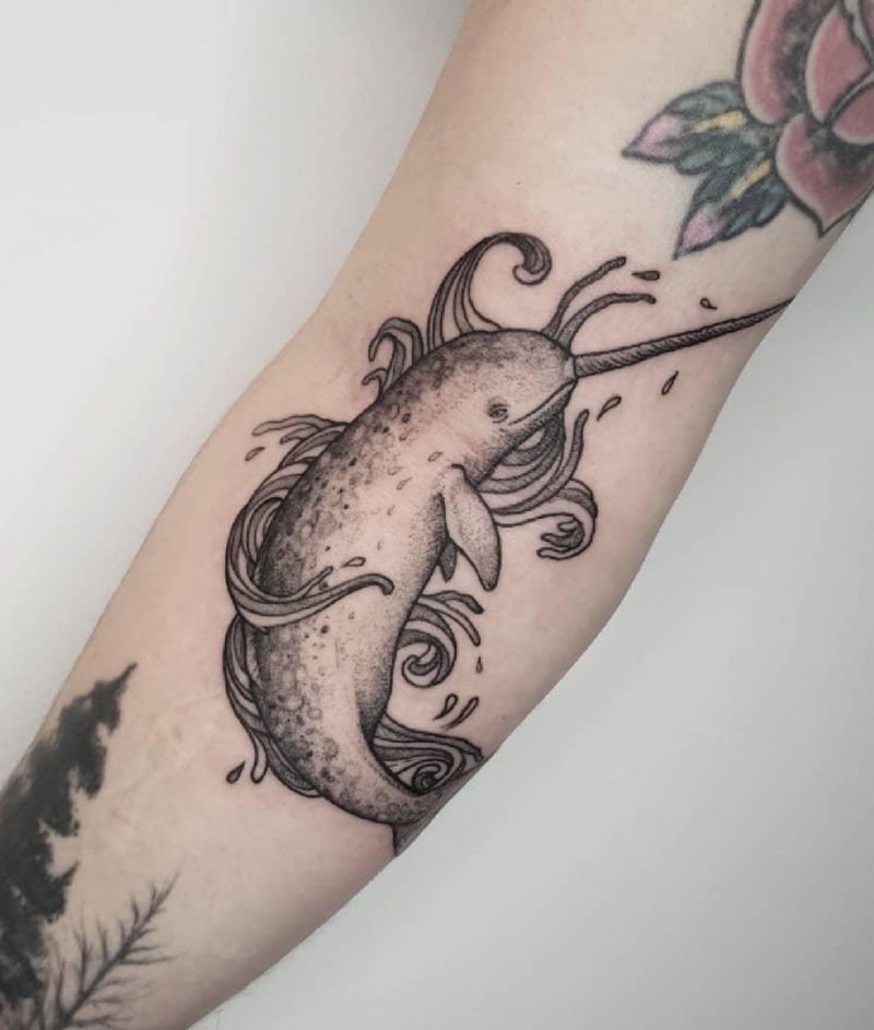 30 Unique Narwhal Tattoos You Must Love