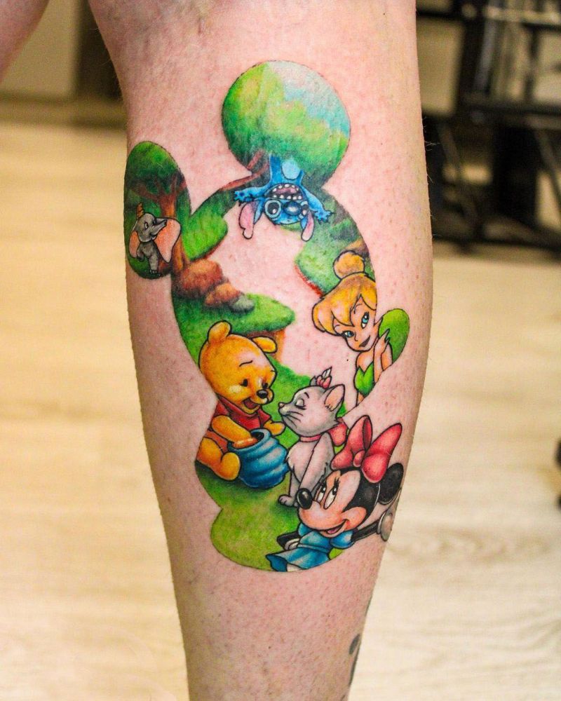 30 Cute Winnie The Pooh Tattoos You Must Try