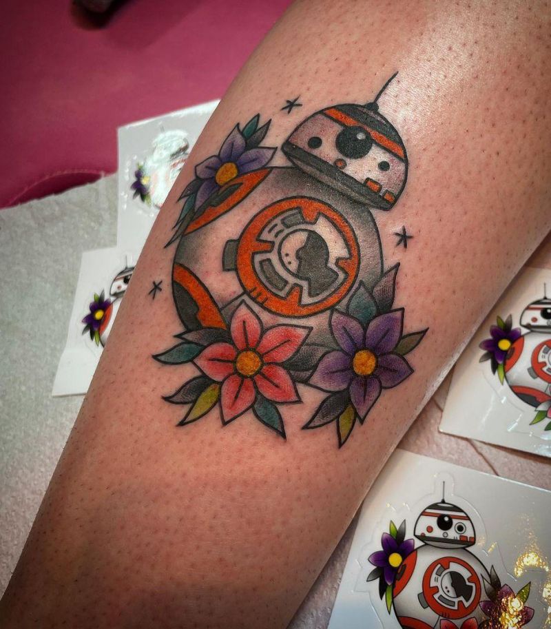 30 Pretty BB8 Tattoos You Must Try