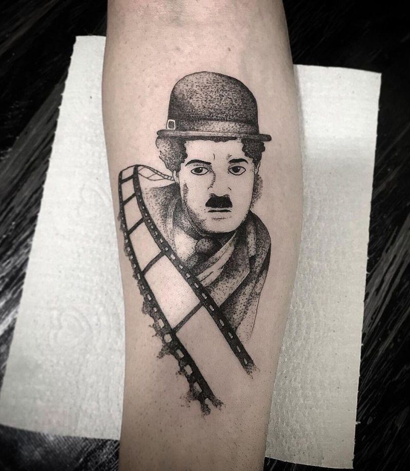 30 Unique Charlie Chaplin Tattoos You Can Copy