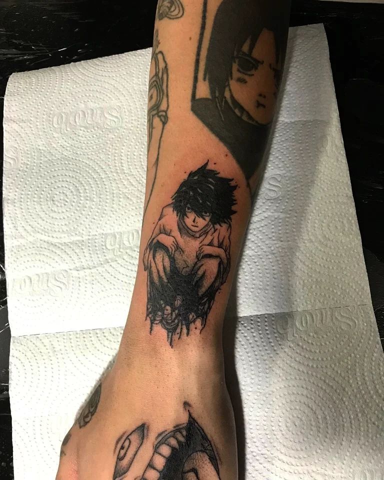 30 Unique Deathnote Tattoos You Must Love