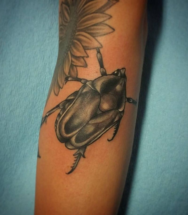 30 Unique June Bug Tattoos for Your Inspiration