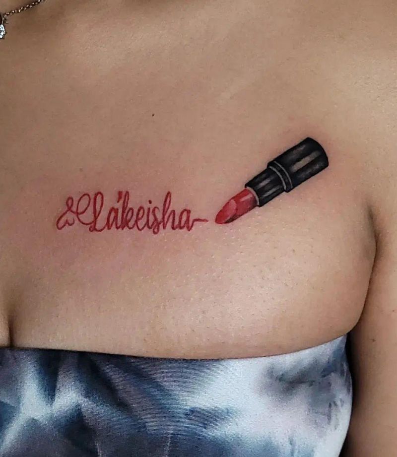 30 Pretty Lipstick Tattoos You Must Try