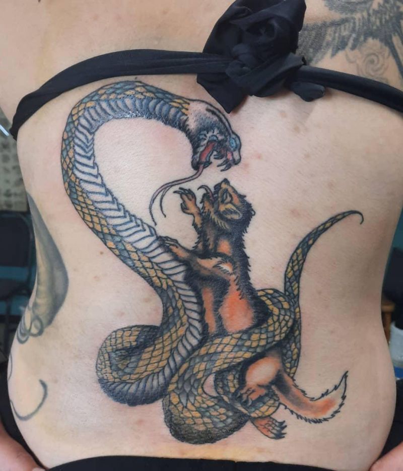 30 Unique Mongoose Tattoos You Can Copy