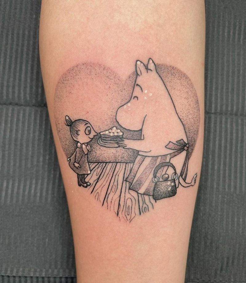 30 Cute Moomin Tattoos You Must Love