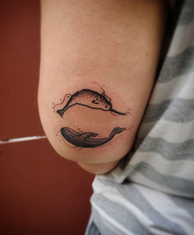 30 Unique Narwhal Tattoos You Must Love