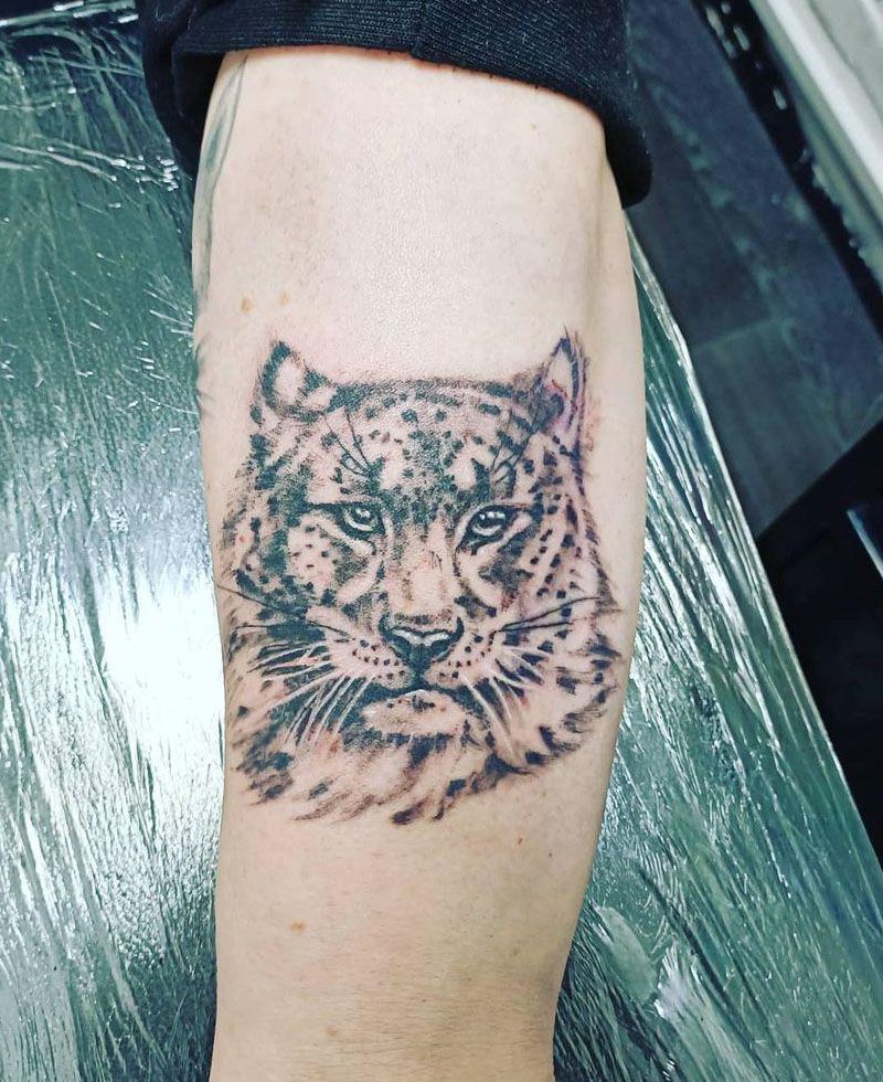 30 Gorgeous Snow Leopard Tattoos You Can Copy