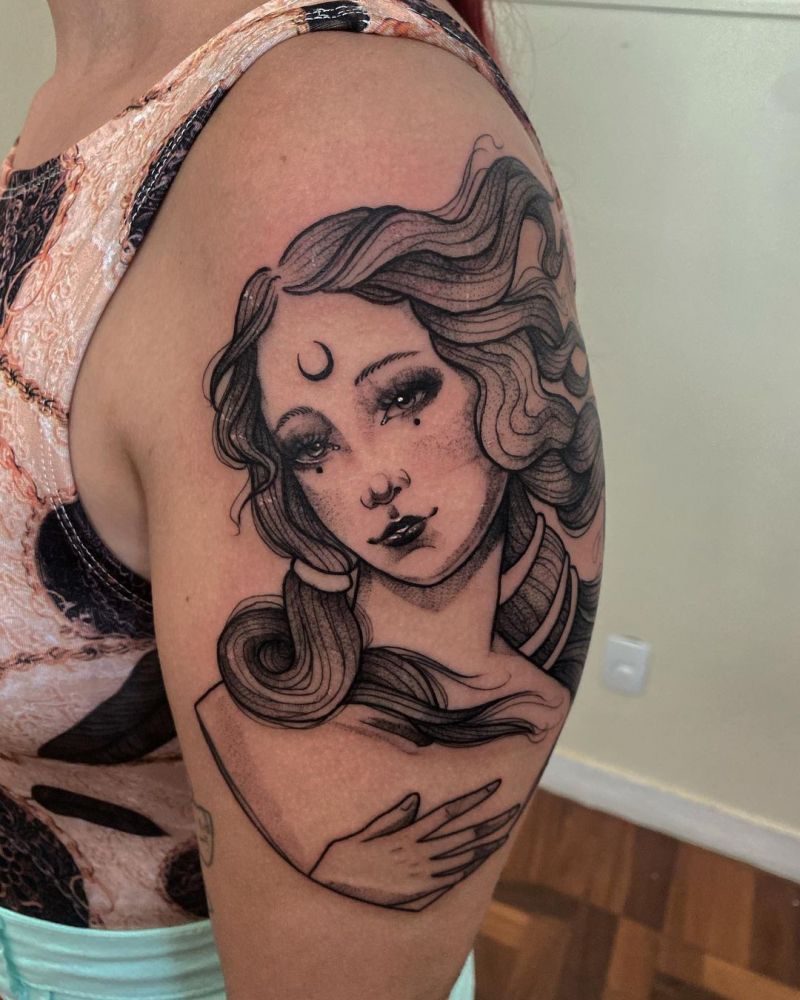 30 Pretty Venus Tattoos You Will Like to Try