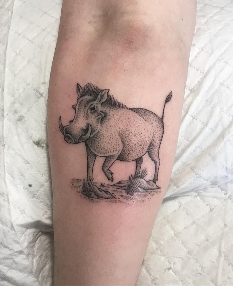 30 Unique Warthog Tattoos You Must Try