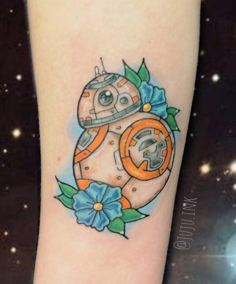 30 Pretty BB8 Tattoos You Must Try