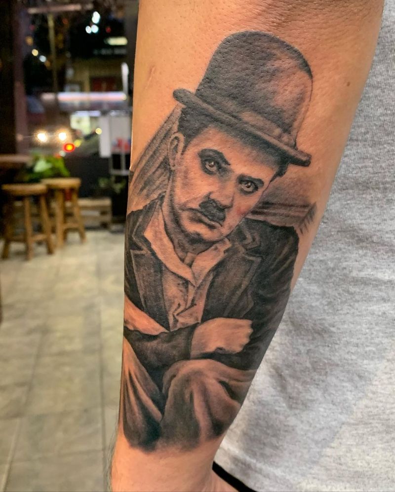 30 Unique Charlie Chaplin Tattoos You Can Copy