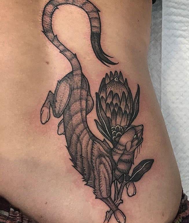 30 Unique Mongoose Tattoos You Can Copy