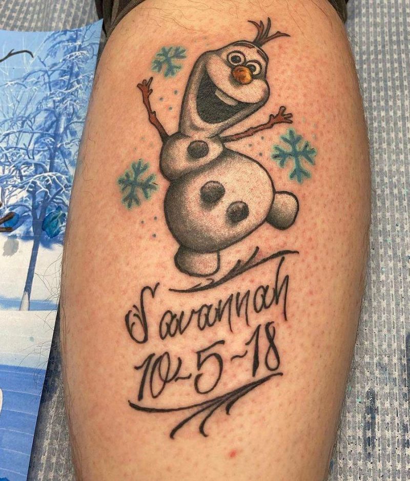 30 Great Olaf Tattoos to Inspire You