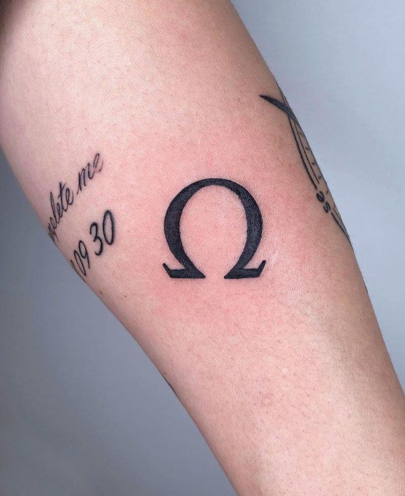 30 Unique Omega Tattoos for Your Inspiration