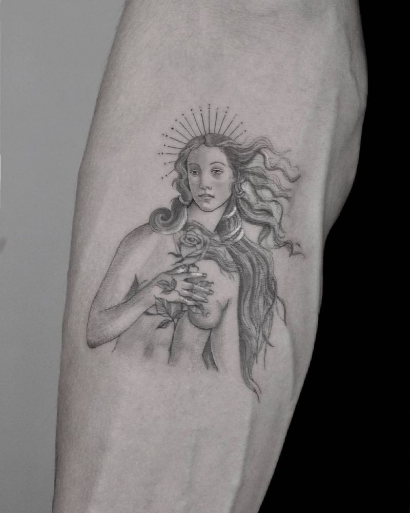 30 Pretty Venus Tattoos You Will Like to Try