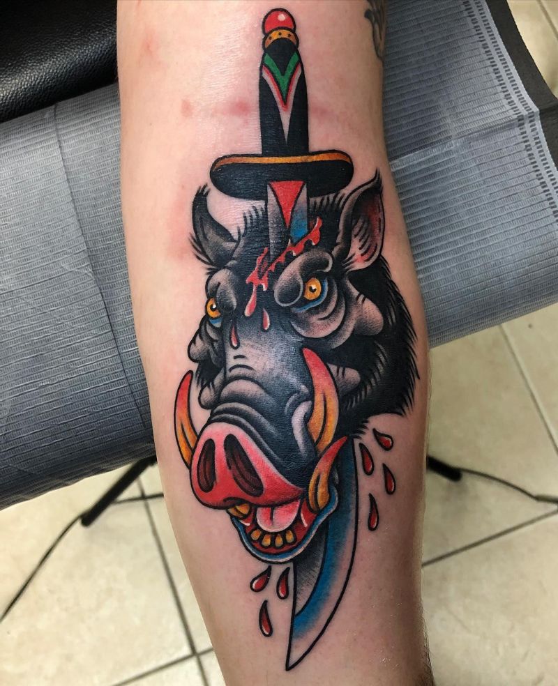 30 Unique Warthog Tattoos You Must Try