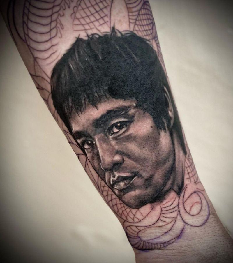 30 Unique Bruce Lee Tattoos You Must Love